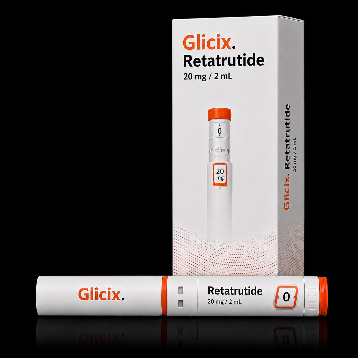 Retatrutide 20 mg — researchproduct in premium presentatievorm